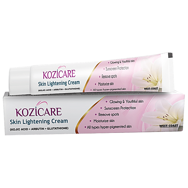 Buy Kozicare Skin Lightening Cream Kojic Acid Arbutin