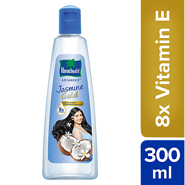 Buy Parachute Advansed Jasmine Gold Coconut Hair Oil With 8x