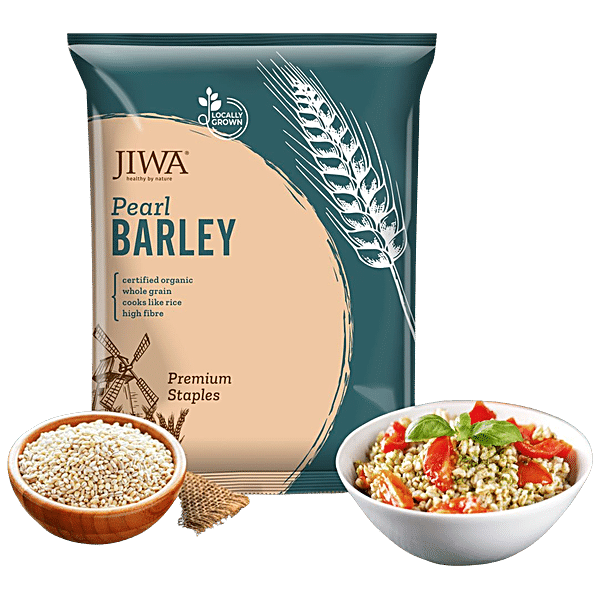 Buy Jiwa Organic Pearl Barley Natural Wholegrain Online At Best Price Of Rs Bigbasket