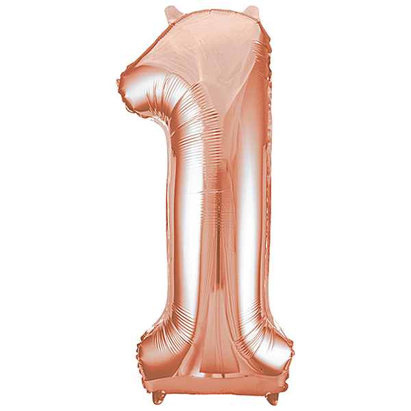 Number 1 Birthday Foil Ballon