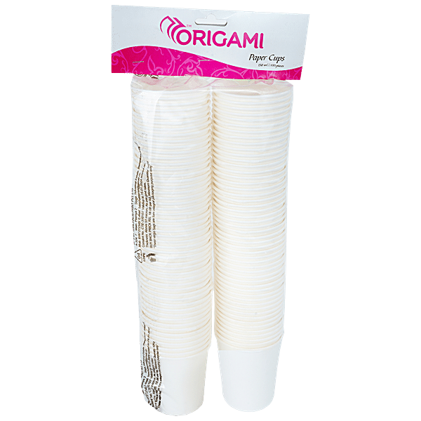 Buy Origami Printed Paper Party Cups 200 Ml Online At Best Price of Rs 75 -  bigbasket