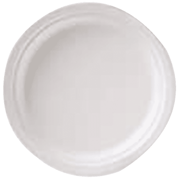 Buy Arham BioDegradable Disposable Plates 25 cm, Eco Friendly