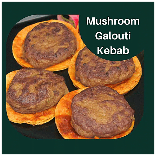 Mushroom galouti clearance