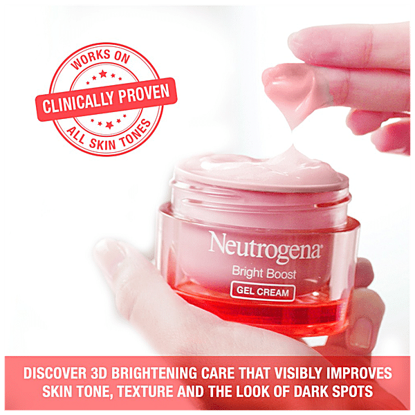 Buy Neutrogena Bright Boost Gel Cream Restores Brightness Oil