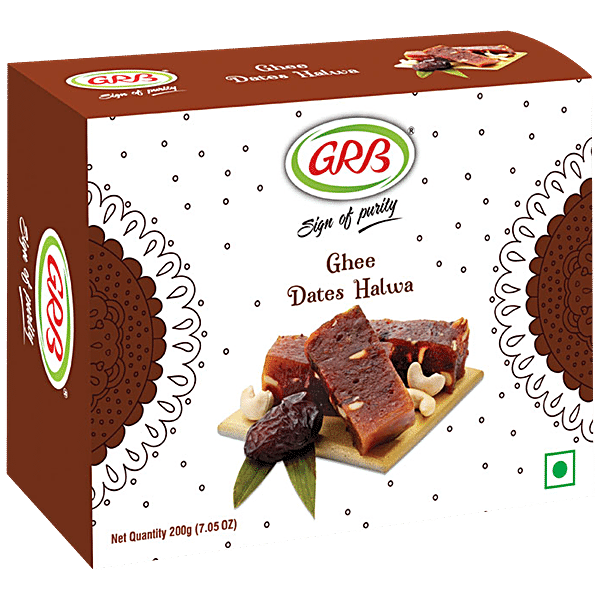 Buy GRB Ghee Dates Halwa - Traditional Delicacy/Sweets, Dessert, For ...