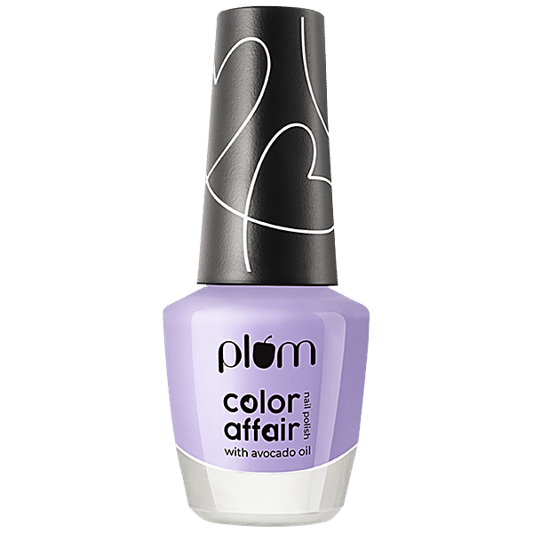 Buy Plum Color Affair Nail Polish - High Shine, Plump Finish, Vegan ...