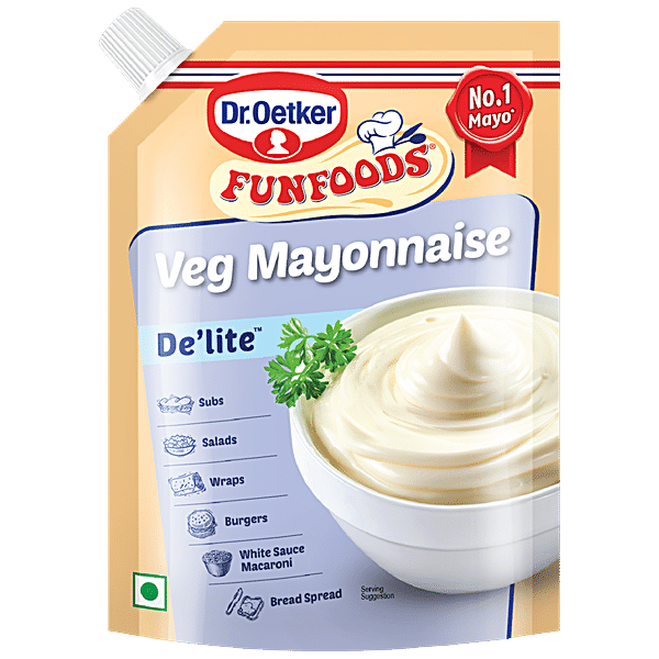 Buy DR.OETKER Funfoods Veg Mayonnaise De'lite Online at Best Price of