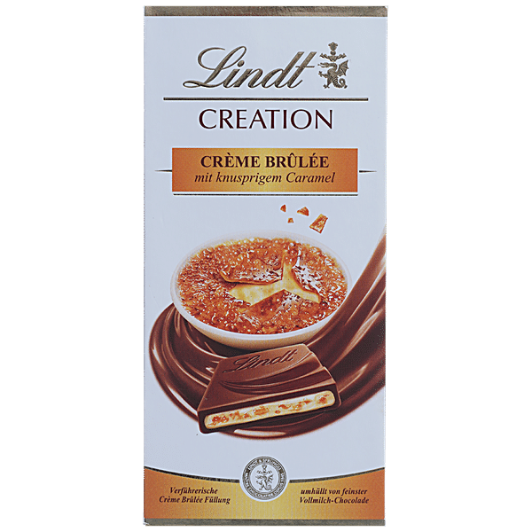 Brown Rectangular Lindt Creation Hazelnut Brittle Flavored Chocolate 150G  at Rs 375/piece in Bengaluru