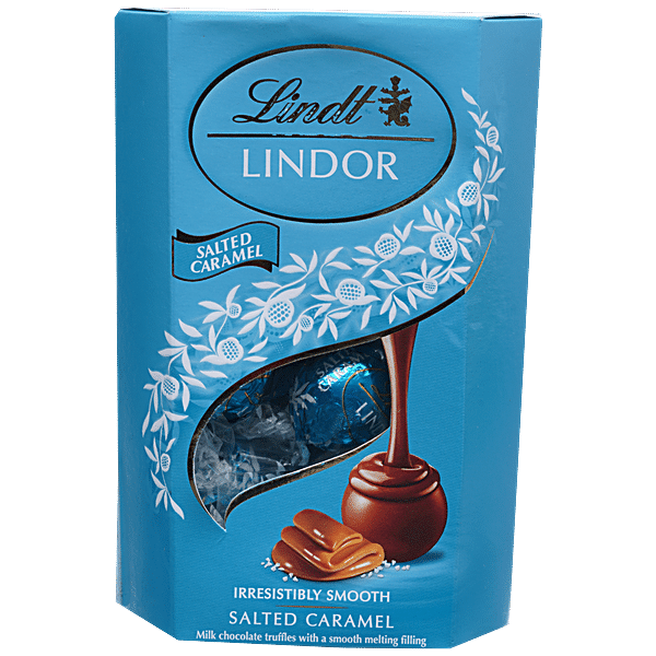 Buy Lindt Lindor Irresistibly Smooth Salted Caramel Chocolate - World ...