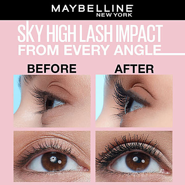 Maybelline New York Lash Sensational Sky High Mascara, Mascara, Make up, MyKady