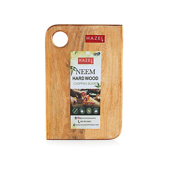 Buy HAZEL Neem Wooden Vegetable Rectangle Shape Chopping Board - 30 cmX 43  cm Online at Best Price of Rs 429 - bigbasket