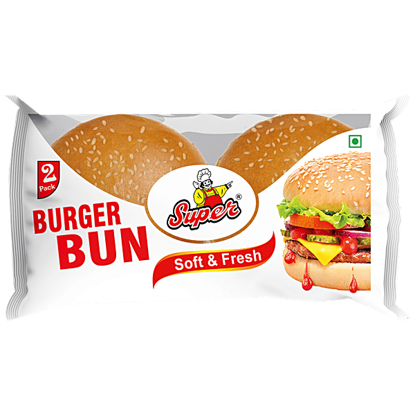 Buy Super Jumbo Burger Buns Soft And Fresh Online At Best Price Of Rs