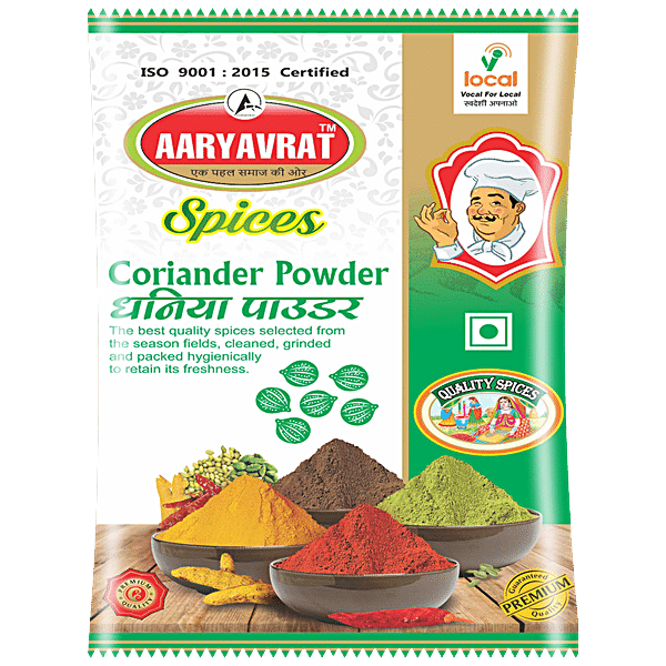 Buy AARYAVRAT Coriander Powder Enhances More Taste & Flavour Online