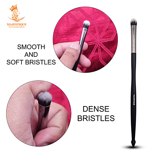 Buy MAJESTIQUE Eyeshadow Brush Applicator - Small, Soft & Smooth Bristles,  For Eye Makeup Online at Best Price of Rs 194.65 - bigbasket