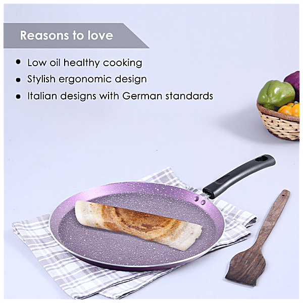 Wonderchef Premium Non-Stick Aluminum Indian Cooking Dosa Paratha Tawa - 28  cm - On Sale - Bed Bath & Beyond - 31143085