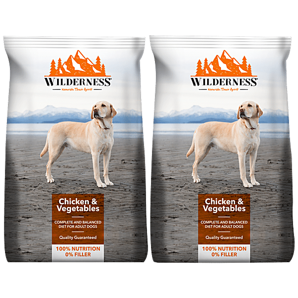 Buy Wilderness Chicken Vegetables Adult Dog Food Provides