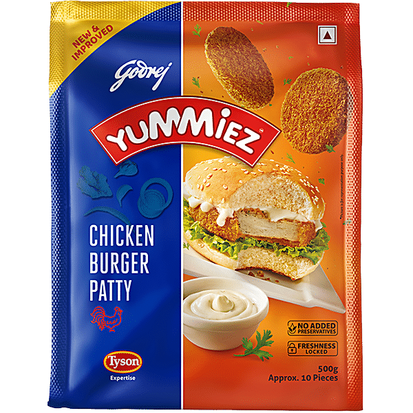 Buy Godrej Yummiez Chicken Burger Patty Online At Best Price Of Rs 320 Bigbasket