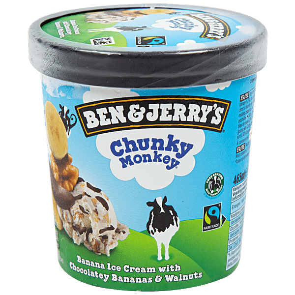 Buy Ben & Jerry's Chunky Monkey Banana Ice Cream - With Chocolatey ...