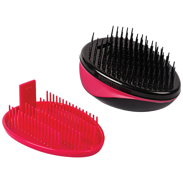 GUBB Scottish Range Oval Cushioned Mini Hair Brush (Multicolour