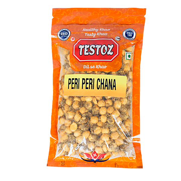 Buy TESTOZ Peri Peri Chana - Ready To Eat Savoury Online at Best Price ...