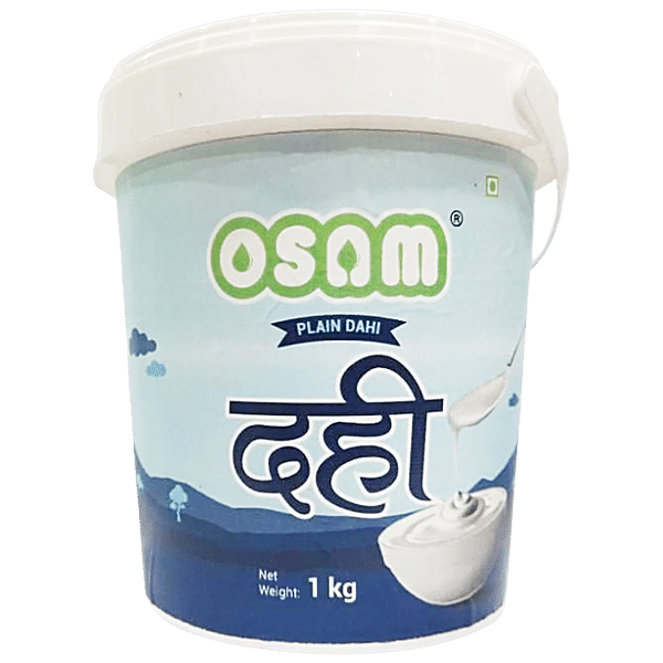 Buy Osam Plain Dahi Rich In Calcium And Protein Online At Best Price Of