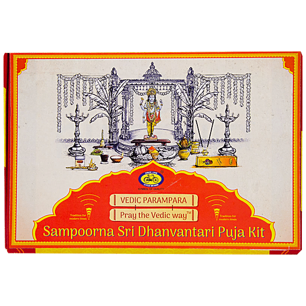 Buy Cycle Sampoorna Sri Dhanvantari Puja Kit - For Religious & Puja ...