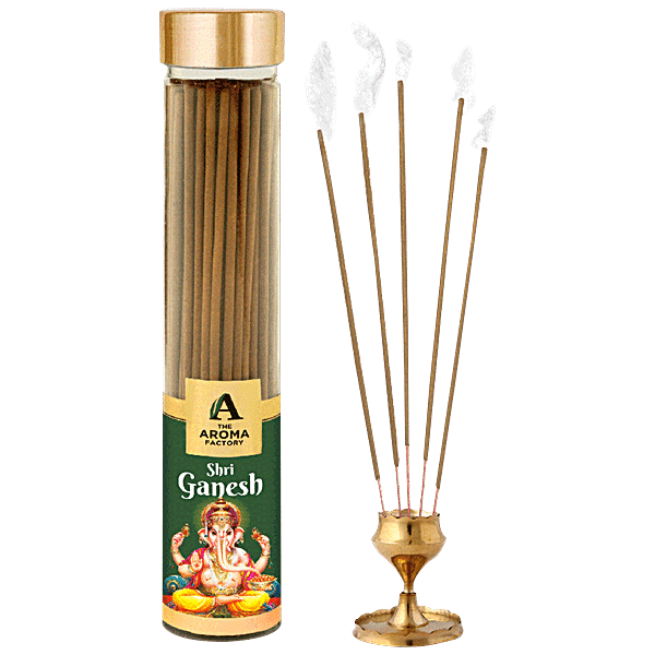 Buy The Aroma Factory Incense Sticks/Agarbatti - Shree Ganesh, 0% ...