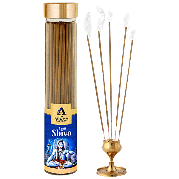 Buy The Aroma Factory Incense Sticks/Agarbatti - Lord Shiva, 0% ...