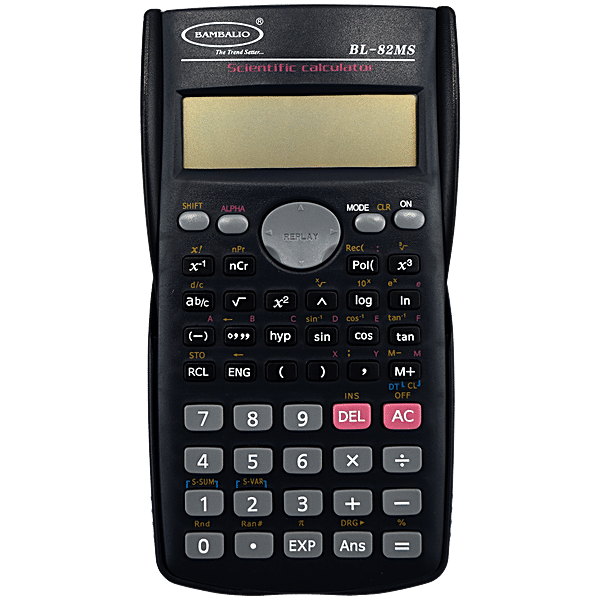 Buy Bambalio Scientific Calculator BL82MS - 240 Functions & 2 Line ...