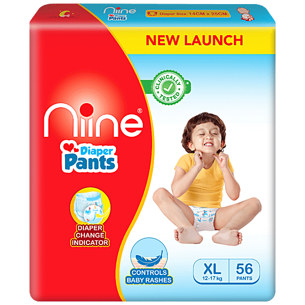 Buy Niine Baby Diaper Pants - With Diaper Change Indicator, Controls ...