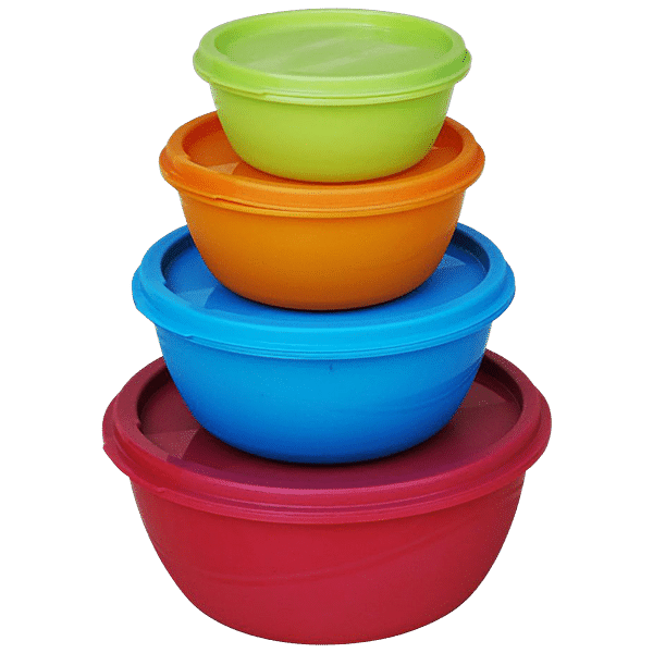 Buy Princeware Storage Containers - Plastic, Assorted Colours, Store ...