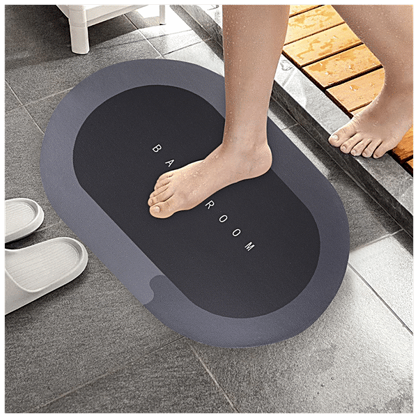 Buy COINFINITIVE Home Bath Mat Water-Absorbing Bath Mat Quick-Drying Mat  Non-Slip Entrance Doormat Online at Best Prices in India - JioMart.