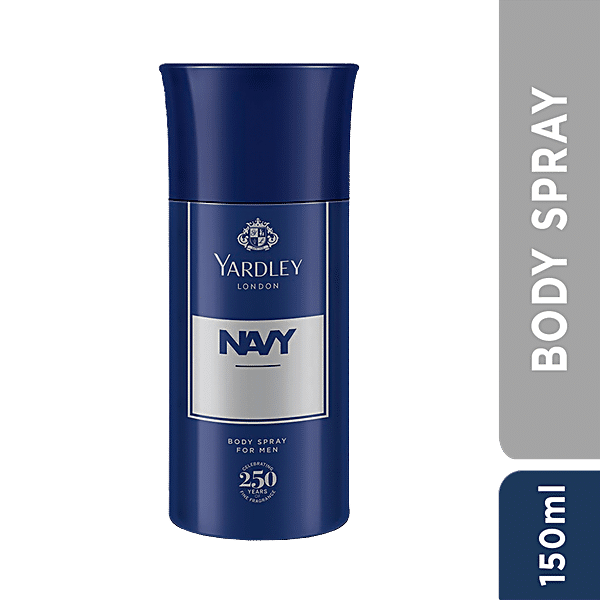 Buy Yardley London Navy Body Spray For Men For Naval Maritime