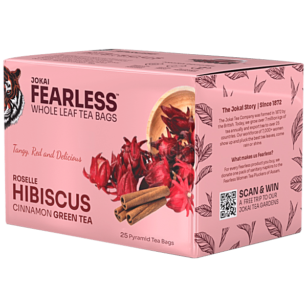 Buy Fearless Tea Roselle Hibiscus Cinnamon Green Tea Whole Leaf Online At Best Price Of Rs 249 6924