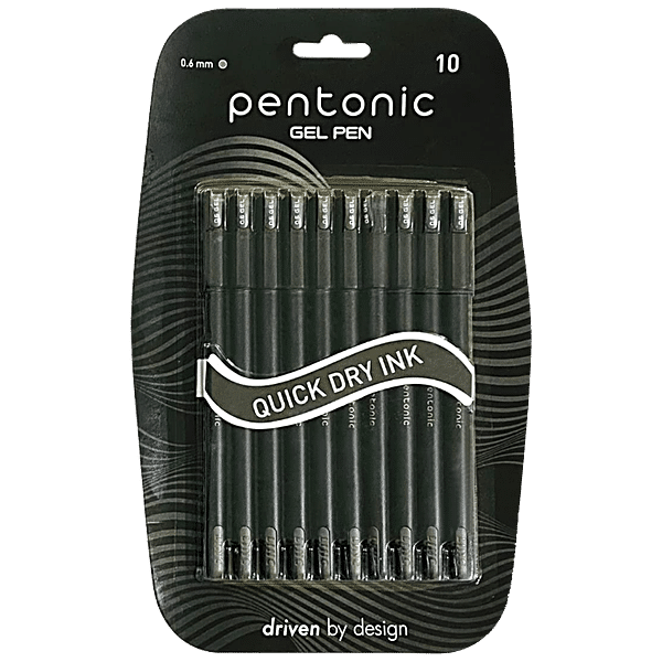 Buy Linc Pentonic Gel Pen - Black Ink Online at Best Price of Rs 89 ...