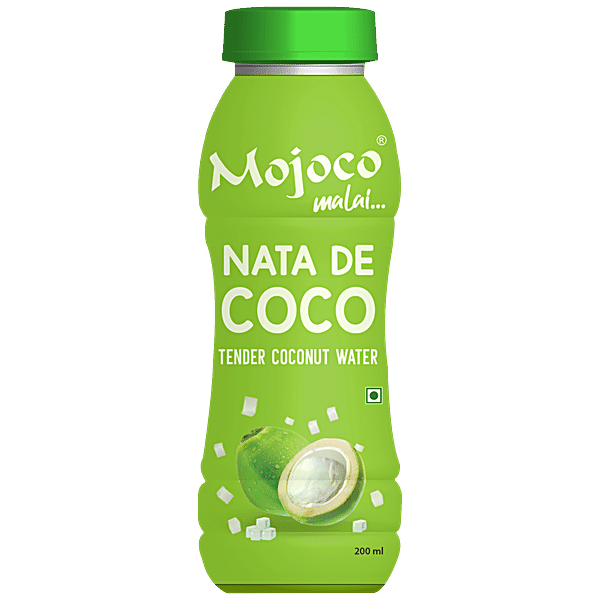 Mojoco Cloudy White Coconut Water, Packaging Type: 200ml Bottles at Rs  40/piece in Mumbai