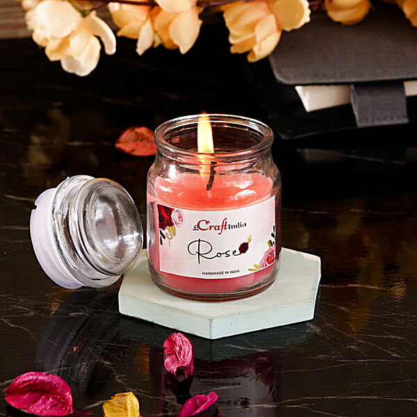 Living Blossom Jar Candle, Pan Home Furnishings