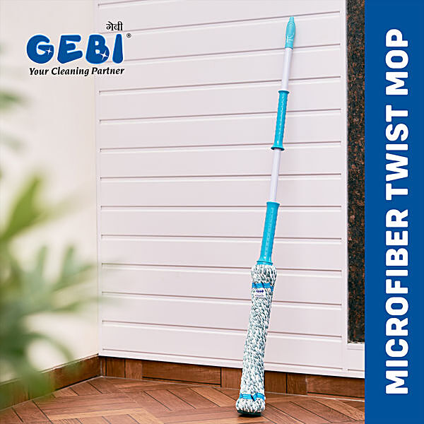GEBI Microfiber Twist mop Twist Mop (Pack of - 12) Set Of 12