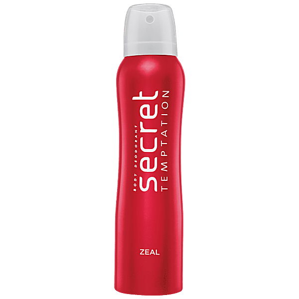 Buy Secret Temptation Body Deodorant Zeal Long lasting