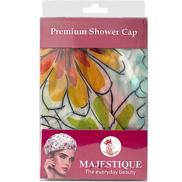 Floral shower best sale cap