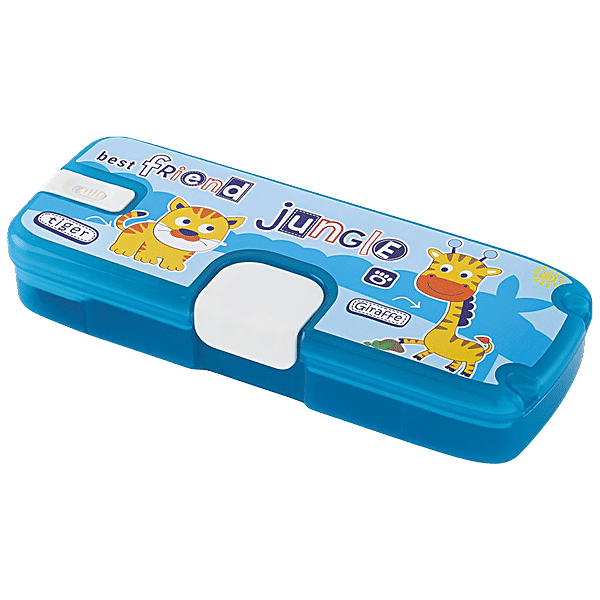 Buy Pratap Pencil Box - Plastiic, Big Lock, Blue & Green, Chhota Bheem  Online at Best Price of Rs 79 - bigbasket