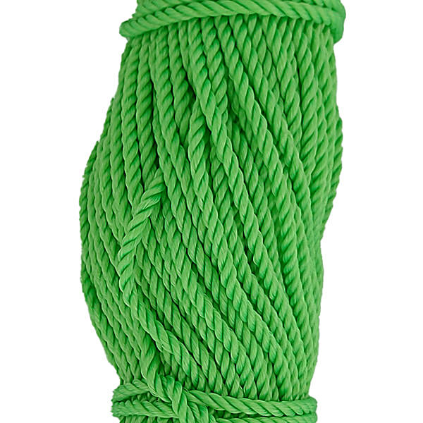 10~50m Φ4mm~9mm Colorful Nylon Braided Rope Home Playground Safety Net Cord  Sunshade Nets Fixing String Tent Rope