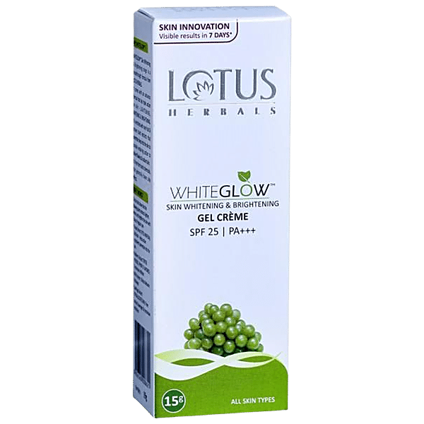 Buy Lotus Herbals WhiteGlow Skin Whitening Brightening Gel Creme