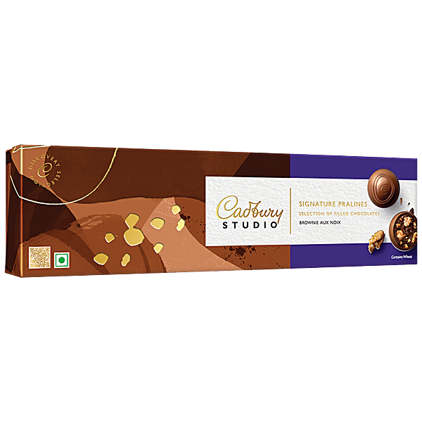 Buy Cadbury Studio - Signature Pralines, Brownie Aux Noix, Selection Of ...