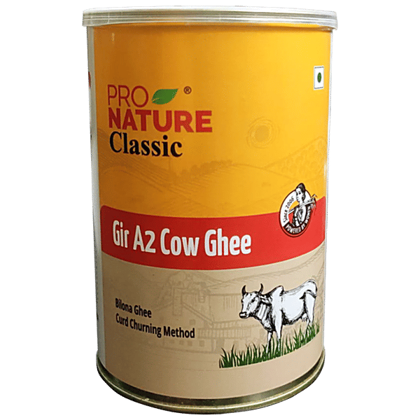 Buy Pro Nature Classic Gir A2 Cow Ghee - Bilona Method Online At Best ...