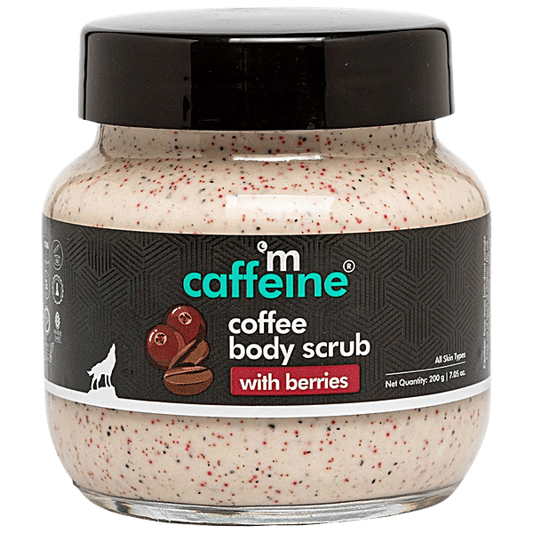 Buy mCaffeine Coffee Body Scrub - With Berries Online at Best Price of Rs  395.12 - bigbasket