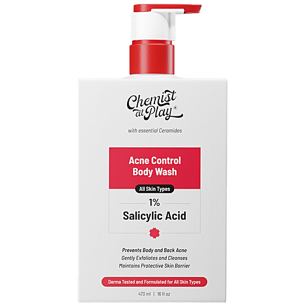 Buy Chemist At Play Acne Control Body Wash - With Essential Ceramides ...