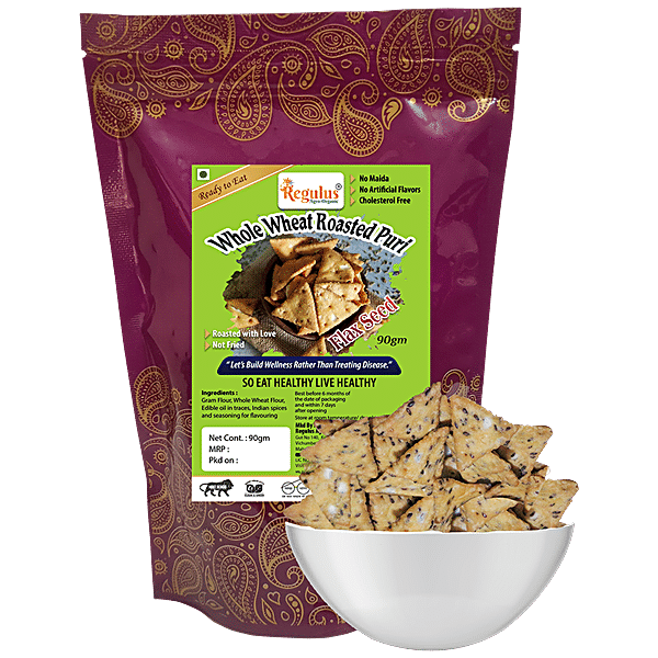 Buy Regulus Whole Wheat Flax Seed Roasted Puri Online At Best Price Of Rs 375 Bigbasket