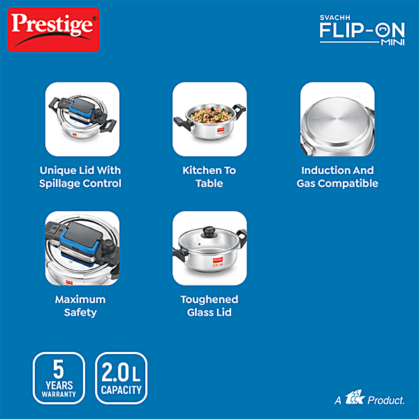 Spillage control pressure discount cooker