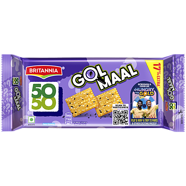 Buy Britannia 50-50 Gol Maal Cracker Online At Best Price Of Rs 27.6 ...